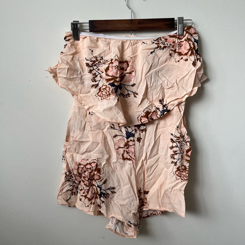 Strapless Romper